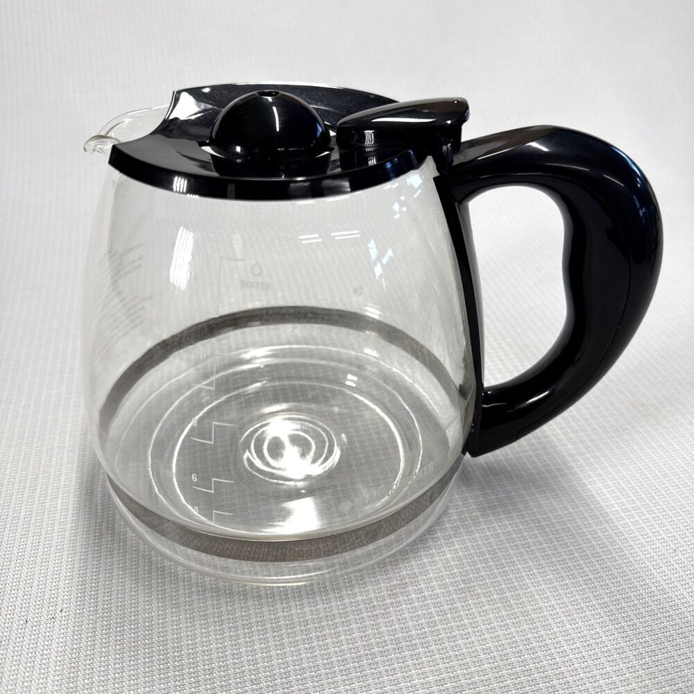 Black & Decker Coffee Pot 12 Cup Replacement Glass Carafe Black